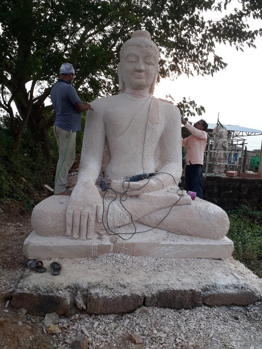 Odisha sculpture travels to Malaysia; 25-ton Buddha statue showcases Odia Art abroad