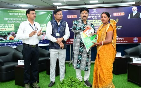 Pradhan Mantri Dhan Yojana and Dal Swavalamban Mission launched at Indian Water Management Institute