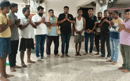 आंचलिक सुरक्षा मंच के सलाहकार और अग्रणी यात्रा कलाकार स्वर्गीय प्रशांत कुमार पाढ़ी के निधन पर शोकसभा