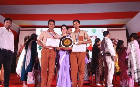 राष्ट्रीय कला उत्सव में ओडिशा का प्रतिनिधित्व करेंगे बालेश्वर टाउन हाई स्कूल के समीर और सुरज