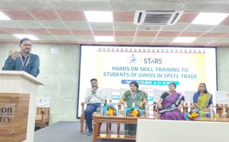 Five-day vocational training programme begins for Vocational Higher Secondary School students