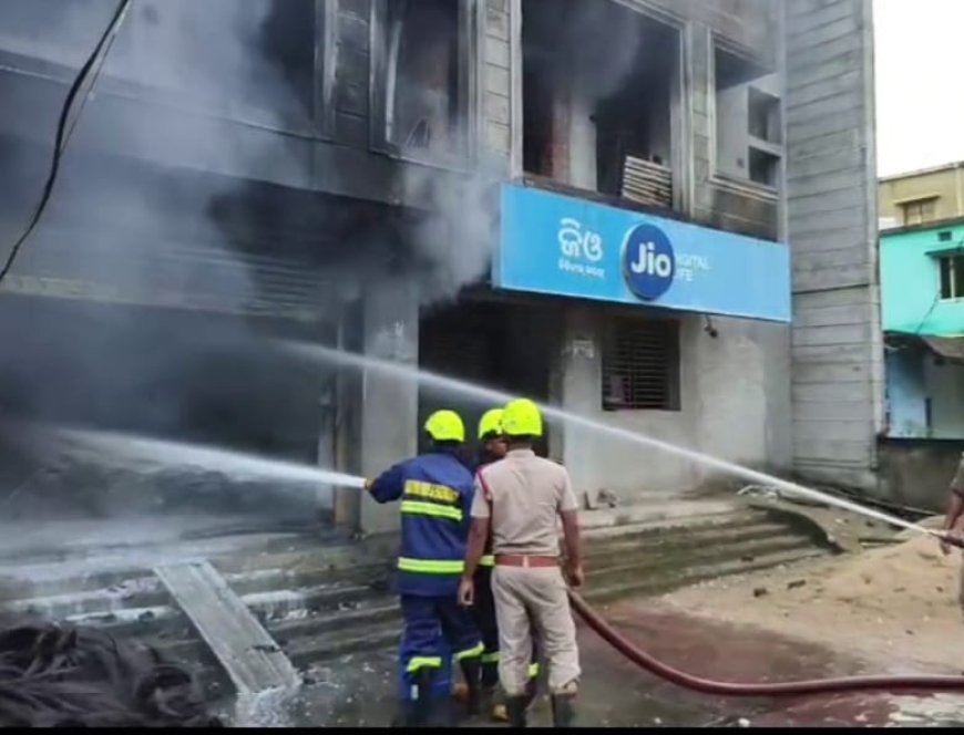 30 bikes gutted in fire at Konark