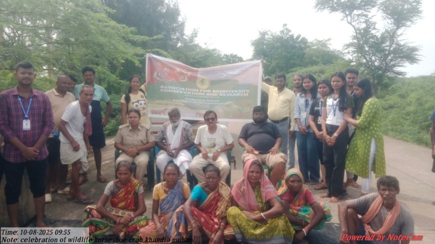 Wildlife Week Observed at Khandia Muhana with Marine Biodiversity Awareness Programme