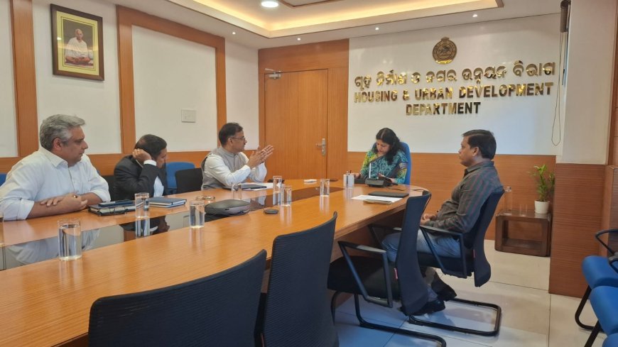 Odisha H&UD department explores strengthened partnership with ADB for urban development & mobility in Odisha