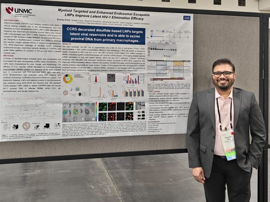 Organic Chemist Soumya Sagar from Balasore Secures First Patent for Novel HIV Cure Research