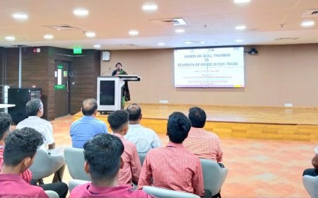 Residential Skill Development Training for Vocational Higher Secondary students concluded