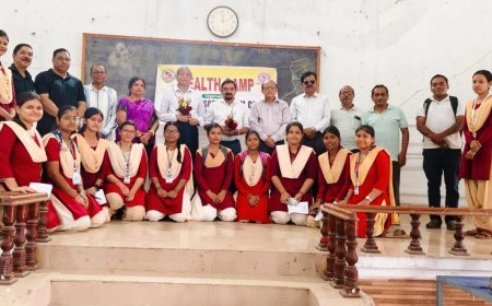 Health Camp Organized by Fakir Mohan College Alumni Association