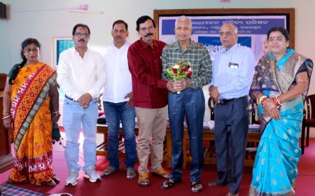 Annual General Meeting of Fakir Mohan Sahitya Parishad Held at Shanti Kanan
