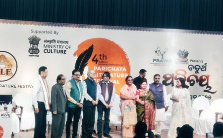 The 4th Parichaya International Literary Festival, held at the iconic Guru Kelucharan Mohapatra Odissi Dance Akademi