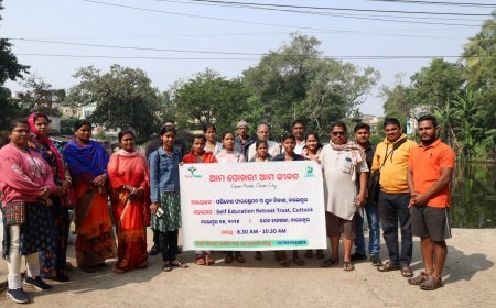Pond Restoration Drive Begins in Balasore City by Municipality and Yuva Vikash Organisation