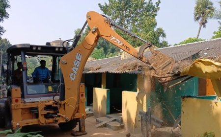 House of suspected Bangladeshi Nationals demolished in Jagatsinghpur