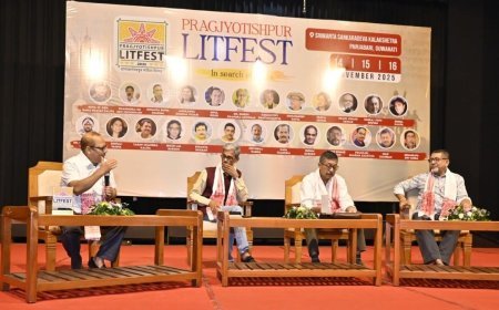Pragjyotishpur Literature Festival 2025 concludes 3rd PLF awards conferred on Deori, Tamuli