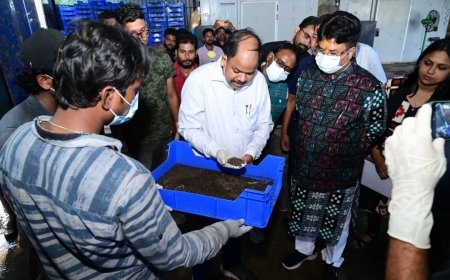Odisha H&UD Minister visits Insectika’s BSF-Based Waste Upcycling Facility at Bharatpur MCC