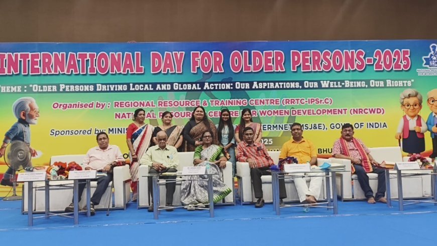 International Day of Older Persons celebrated at Utkal University