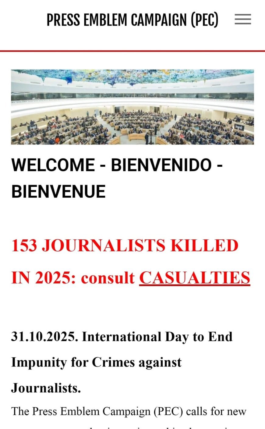 Combat impunity against crimes to journalists: PEC