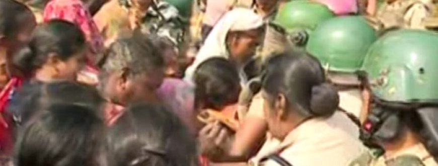 Eviction drive begins at Salia Sahi