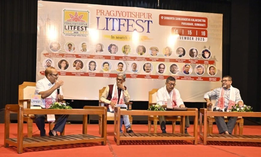 Pragjyotishpur Literature Festival 2025 concludes 3rd PLF awards conferred on Deori, Tamuli