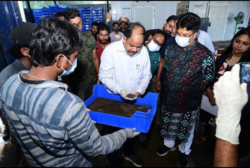 Odisha H&UD Minister visits Insectika’s BSF-Based Waste Upcycling Facility at Bharatpur MCC