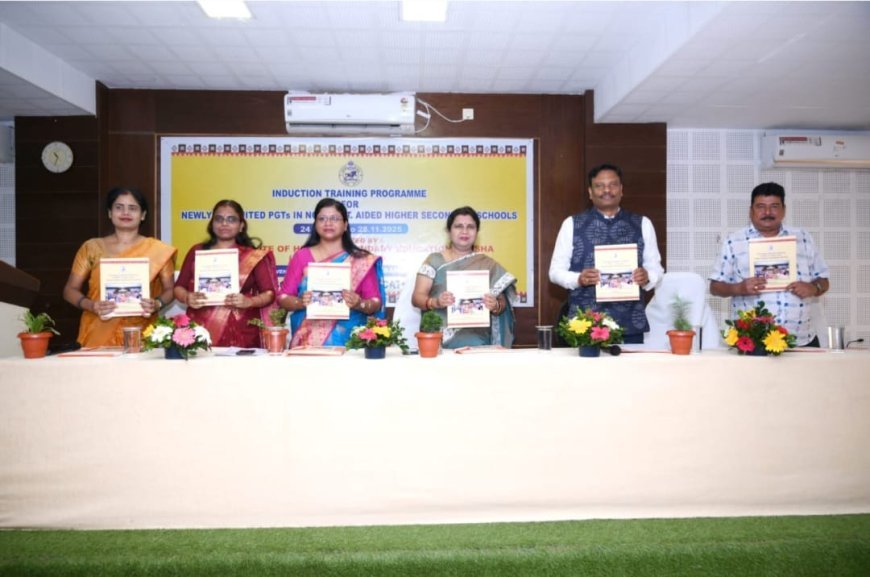 Five-day Induction Training for newly recruited PGTs  to enhance professional competency