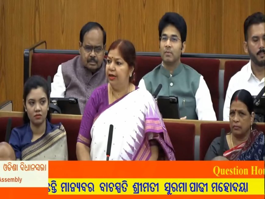 Basta MLA Subasini Jena Raises Dropout Issue in Assembly : 300 students brought back to school; 29 more to be restored soon, says Minister