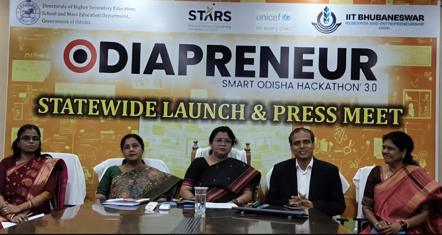 OdiaPreneur Smart Odisha Hackathon 3.0 website launched