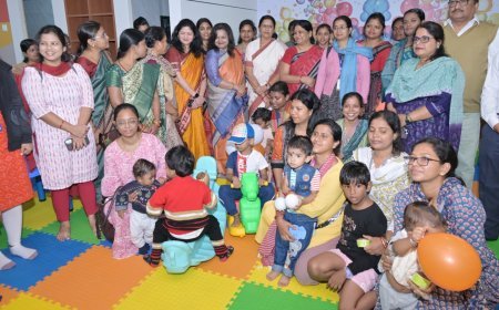 "KALIKA: Crèche Facility inaugurated at Kharavel Bhawan by Deputy CM Pravati Parida