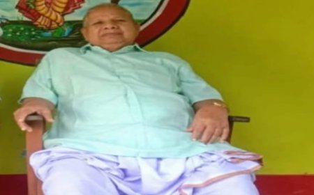Renowned educationist Krutibas Panigrahi passes away