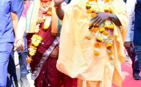 CM Majhi lays foundation stone for Rs 313-crore integrated development projects of Maa Tarini Peetha at Ghatagaon