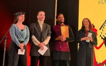 Odisha's Jitendra Mishra honoured as Jury Member at Olympia Film Festival in Greece