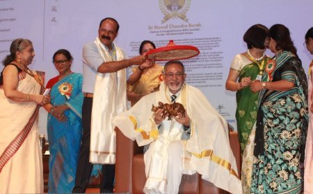 GNRC hospitals founder Dr NC Borah honoured with double national awards