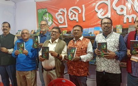 Novel 'Radha' Unveiled at Bhubaneswar Book Fair