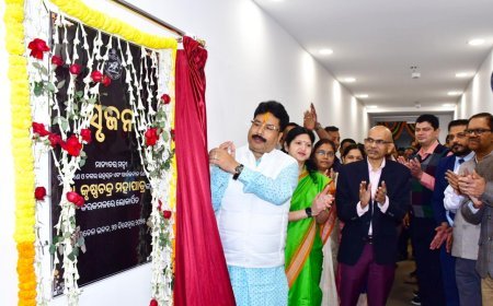 Canteen ‘Srujan’ inaugurated at Kharavela Bhawan
