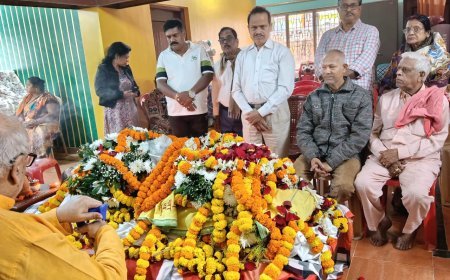 Shree Jagannath Sanskruti Prachar Sansthan pay rich tributes to former MLA Sanchita Mohanty