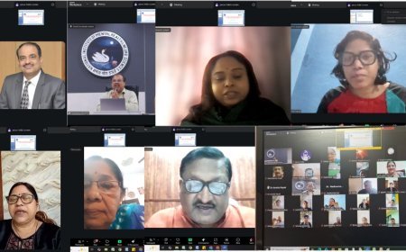 National Webinar on 'Mental Health & Well-Being: Ensuring a Safe Learning Environment for Children' organised