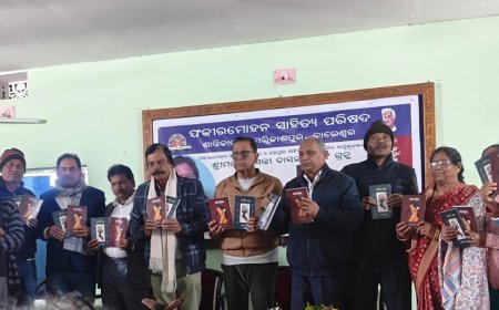 Two Books authored by Basanti Das Released under the Auspices of Fakir Mohan Sahitya Parishad
