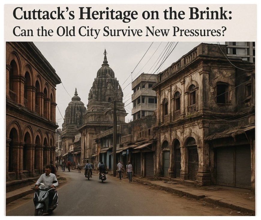 Cuttack’s Heritage on the Brink:  Can the Old City Survive New Pressures?