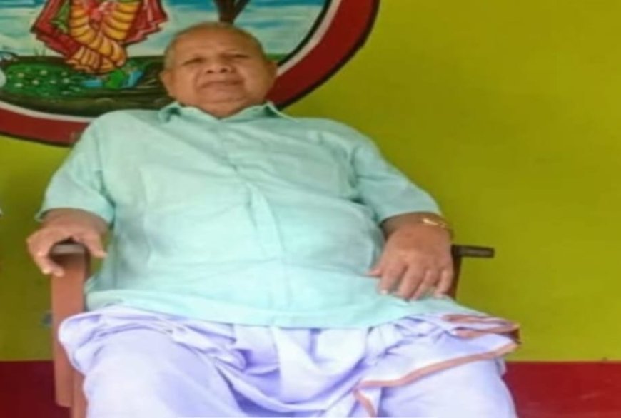 Renowned educationist Krutibas Panigrahi passes away