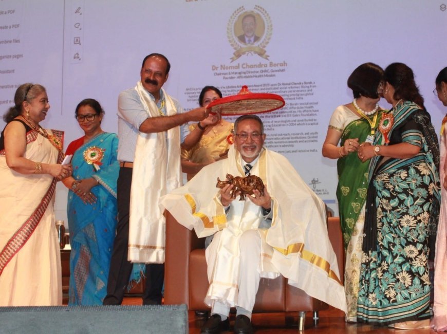 GNRC hospitals founder Dr NC Borah honoured with double national awards