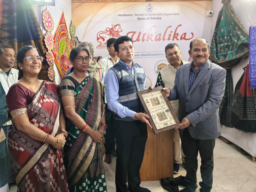 Utkalika Handicrafts and Handloom Exhibition Begins in Balasore