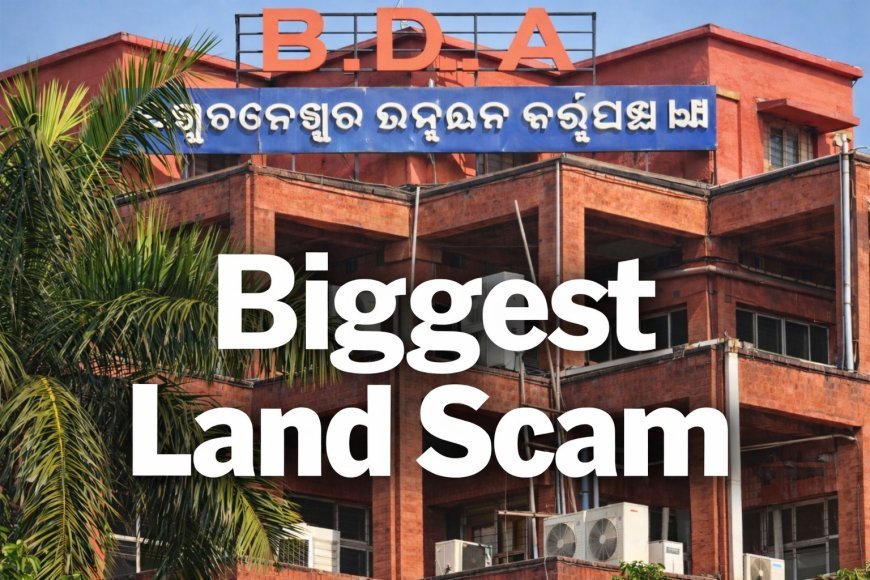 Bhubaneswar’s Biggest Land Scam