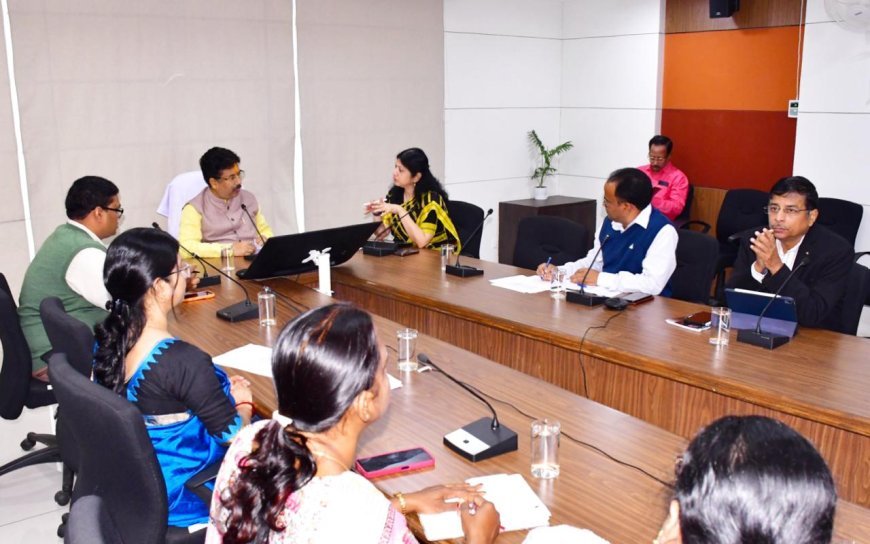 High-Level Review of Mukhyamantri Sahari Bikas Yojana projects held; 6,700 projects approved