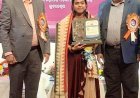 14वें राज्यस्तरीय अरुंधती महोत्सव में श्वेतालिसा शुभदर्शिनी को अरुंधती युवा प्रतिभा सम्मान
