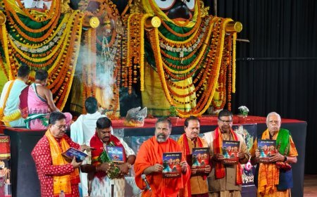 Prayer for world welfare and darshan of Mahaprabhu’s Chaturdha Murti from 9 AM to 9 PM