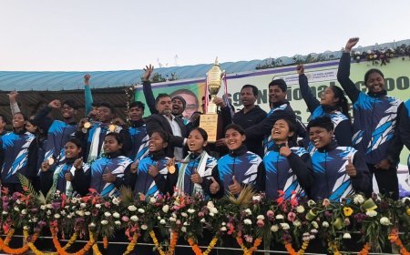 Odisha shines at 69th National School Games Archery Championship;  wins 4 Gold, 5 Silver and 1 Bronze Medal
