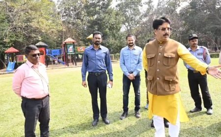 Odisha H&UD Minister conducts surprise inspection of IG Park; orders immediate improvement in maintenance