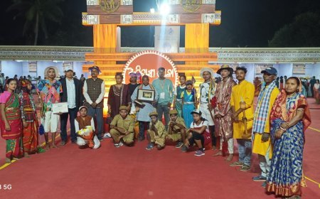 Mayurbhanj Chhau Dance Enthrals Audience at Bhubaneswar Adivasi Mela
