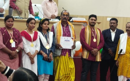 The awareness play "Rebati Aajib Ladhuchi" directed by Gopamudra Mahapatra was staged at the Conference Hall of Balasore District Collector's Office.