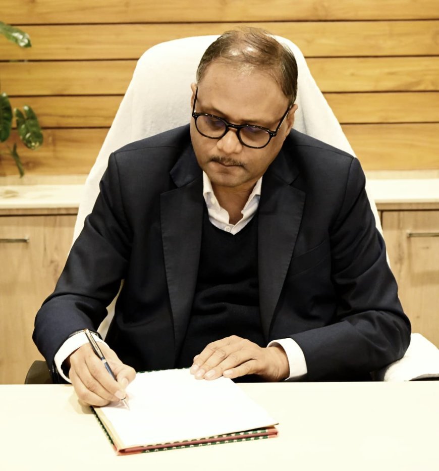 Deo Ranjan Kumar Singh assumed charge as Development Commissioner of Odisha