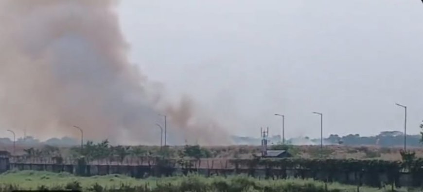 Small blaze at Bhubaneswar Airport premises brought under control