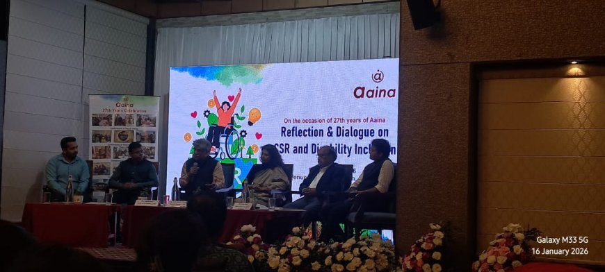 AAINA Marks 27th Foundation Day with Statewide Celebrations and Dialogue on CSR and Disability Inclusion